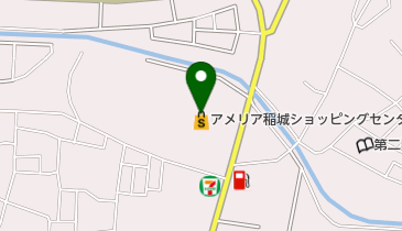 くまざわ書店稲城店の地図画像