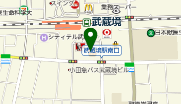 (株)八重洲ブックセンターイトーヨーカドー武蔵境店の地図画像