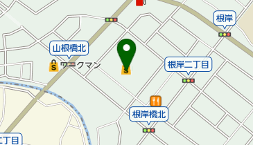 くまざわ書店町田根岸店の地図画像