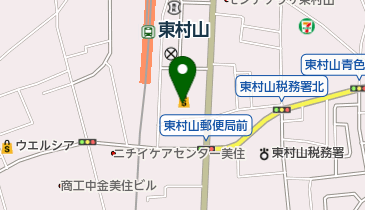 メディアライン東村山店の地図画像