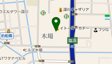 紀伊國屋書店木場店の地図画像