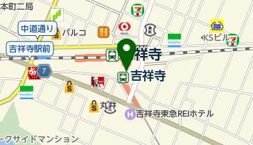 啓文堂書店吉祥寺店の地図画像