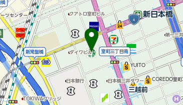 誠品生活日本橋店の地図画像