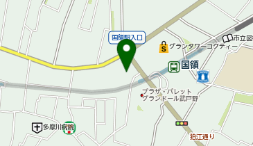 ブックオフ京王国領駅前店の地図画像