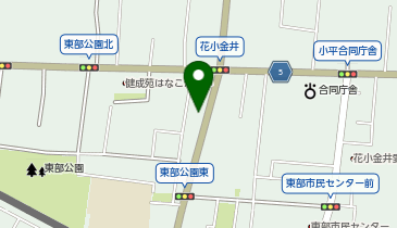 ブックオフ花小金井店の地図画像