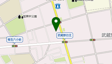 ブックオフ福生店の地図画像