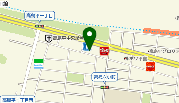 ブックオフ西台高島通り店の地図画像