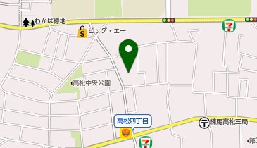 ブックオフ練馬光が丘店の地図画像