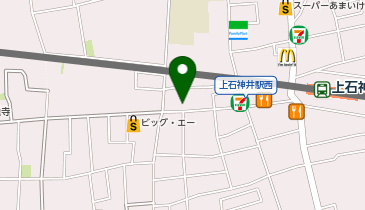 ブックオフ上石神井駅南口店の地図画像