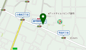 ブックオフ調布駅南口店の地図画像