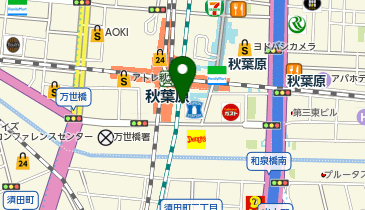ブックオフ秋葉原駅前店の地図画像