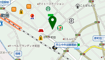 ブックオフSUPER BAZAAR町田中央通り店(アパレル館)の地図画像