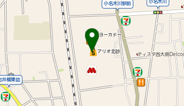 Luck Rackアリオ北砂店の地図画像