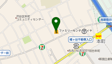 ファミリーセンターダイヤの地図画像