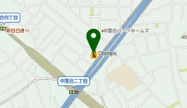Olympic中落合店の地図画像
