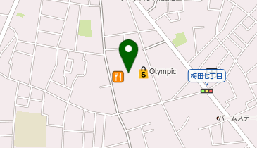 ダイソーカリブ梅島店の地図画像