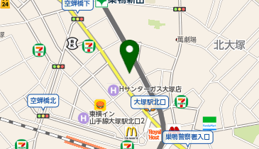 ダイソーよしや大塚店の地図画像