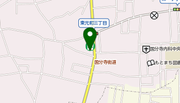 ダイソー東京国分寺東元町店の地図画像