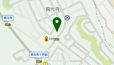 ダイソー三和鶴川店の地図画像