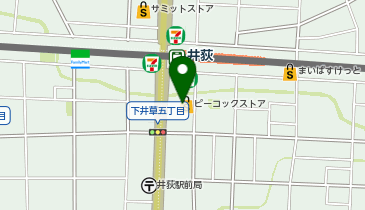 ダイソーピーコックストア井荻店の地図画像