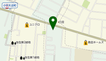 ダイソー花小金井店の地図画像