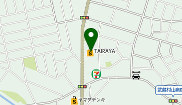 ダイソー武蔵村山榎店の地図画像