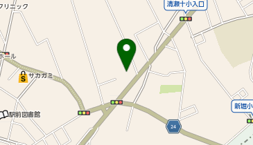 ダイソー清瀬店の地図画像