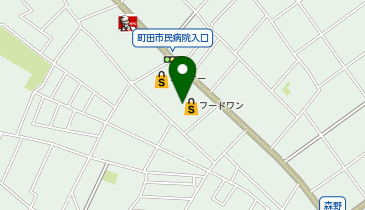 ダイソーFOOD ONE森野店の地図画像