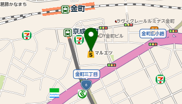 ダイソーヴィナシス金町店の地図画像