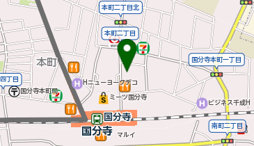 ダイソー国分寺駅前店の地図画像