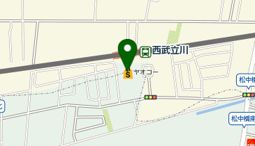 ダイソーヤオコー西武立川駅前店の地図画像