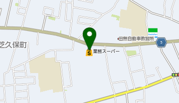 meets.田無業務スーパー店の地図画像