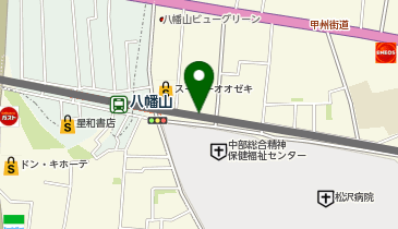 ダイソー京王リトナード八幡山店の地図画像