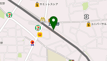ダイソー五反野駅前店の地図画像