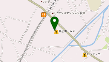 ダイソー島忠ホームズ東村山店の地図画像