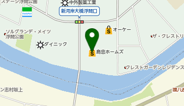 ダイソー島忠ホームズ北赤羽店の地図画像