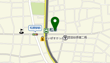 ダイソーオオゼキ松原店の地図画像