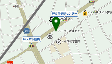 ダイソーオオゼキ碑文谷店の地図画像