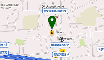 meets.大泉学園店の地図画像
