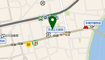 ダイソー京成立石駅前店の地図画像