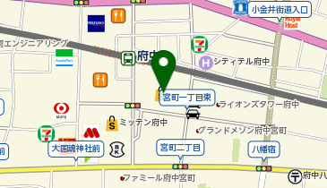 東京都府中市のセリア一覧 - NAVITIME