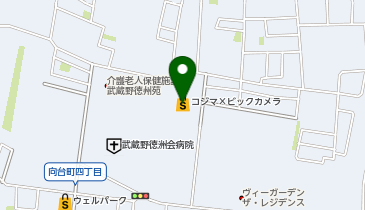ダイソーサミット向台町店の地図画像