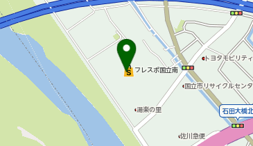 ダイソーコーナン国立店の地図画像