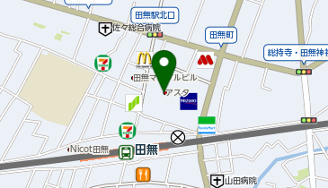 靴チヨダ田無アスタ専門店街店の地図画像