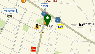 シュー・プラザ東久留米前沢店の地図画像