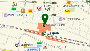 ABC MART GRAND STAGEセレオ八王子店の地図画像