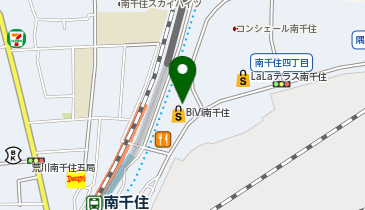 auショップ南千住の地図画像