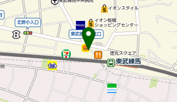 auショップ東武練馬の地図画像