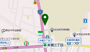 auショップ本郷三丁目の地図画像