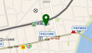 auショップ立石の地図画像